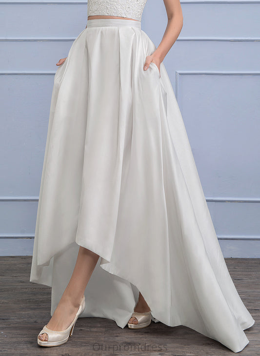 Wedding Dresses Skirt Wedding Asymmetrical Separates Taffeta Stacy
