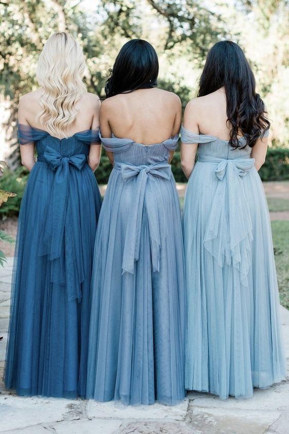 Bridesmaid Dresses/Prom Dresses A-Line Sweetheart Off The Shoulder Floor-Length Chiffon